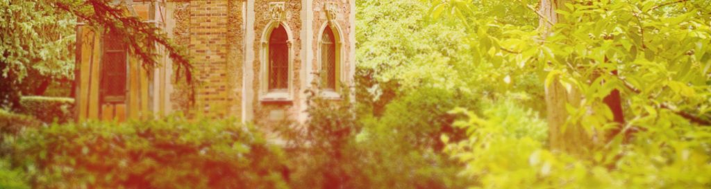 Photographie de la maison d'Alexandre Dumas et son parc verdoyant.