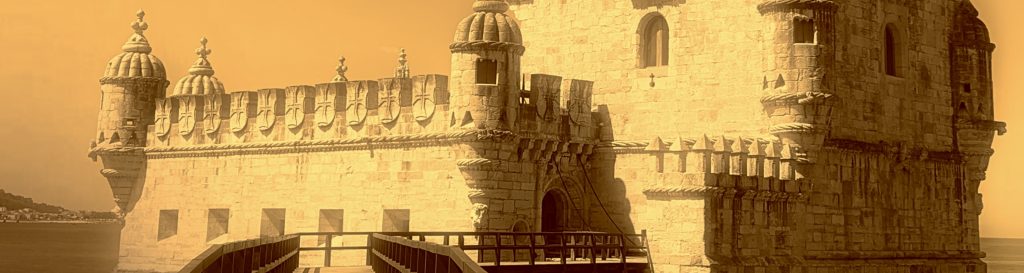 Photographie de la tour de belem à Lisbonne au Portugal un jour de printemps.